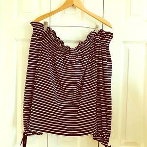 Banana Republic Off the Shoulder Blouse